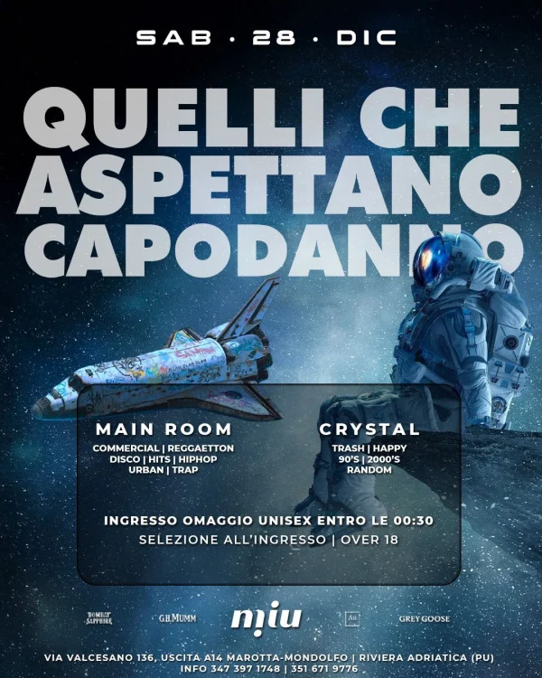 Quelli che aspettano Capodanno | Miù Discodinner