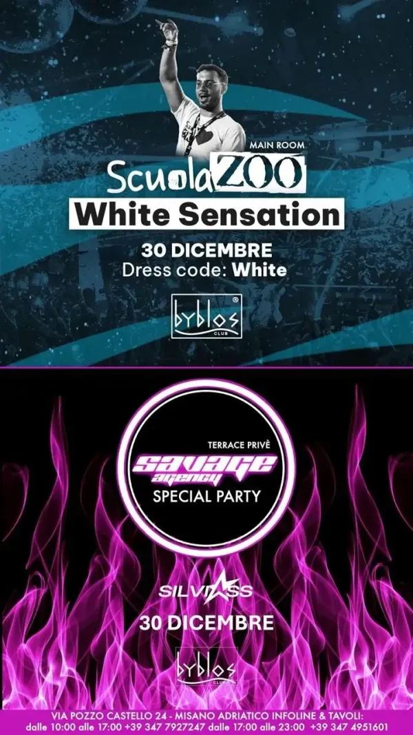 Scuolazoo White Sensation | Byblos Riccione