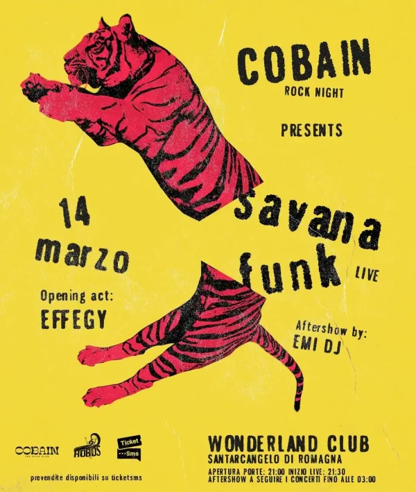 Cobain Rock Night | Wonderland Club