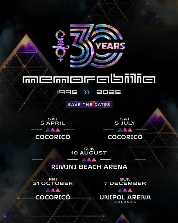 Memorabilia 30 Years | Rimini Beach Arena