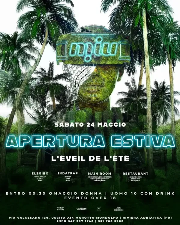 Apertura Estiva | Miù Discodinner