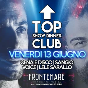 Lele Sarallo,SANGIO | Frontemare Rimini