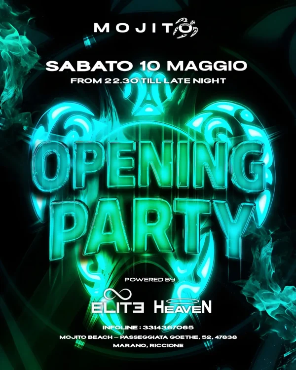 Opening Party | Mojito Beach Riccione