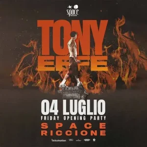 VIP PASS Tony Effe | Space Riccione