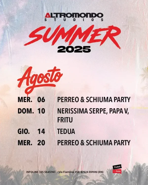 Schiuma Party Perreo | Altromondo Studios