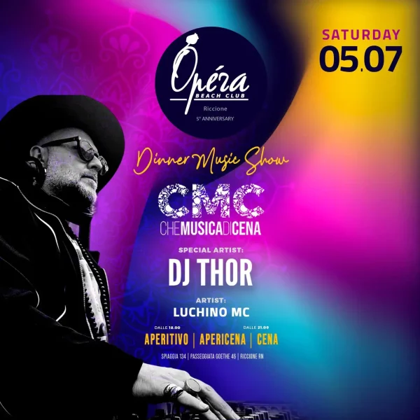 Dj Thor | Opéra Riccione