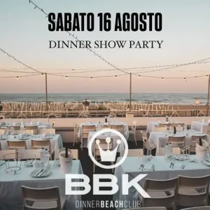 Dinner Show Party | BBK Beach