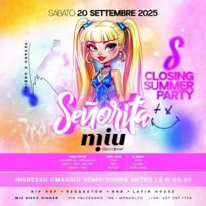 Senorita | Miù Discodinner