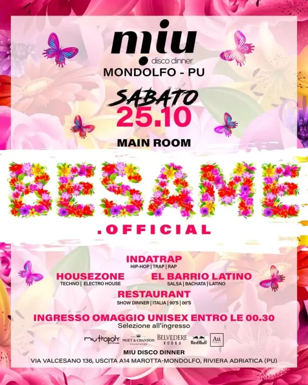 Besame Tour | Miù Discodinner