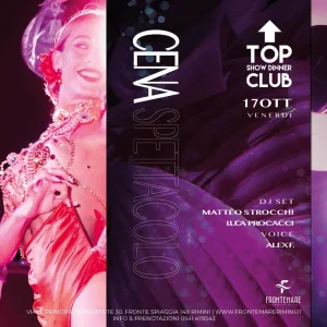 Top Show Dinner | Frontemare Rimini