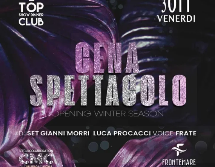 Top Show Dinner   Frontemare Rimini