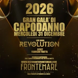 Capodanno 2026 | Frontemare Rimini
