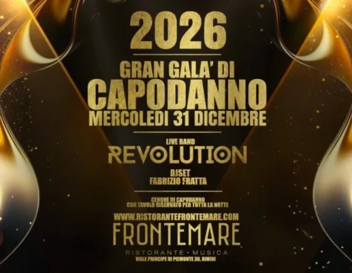 Capodanno 2026   Frontemare Rimini