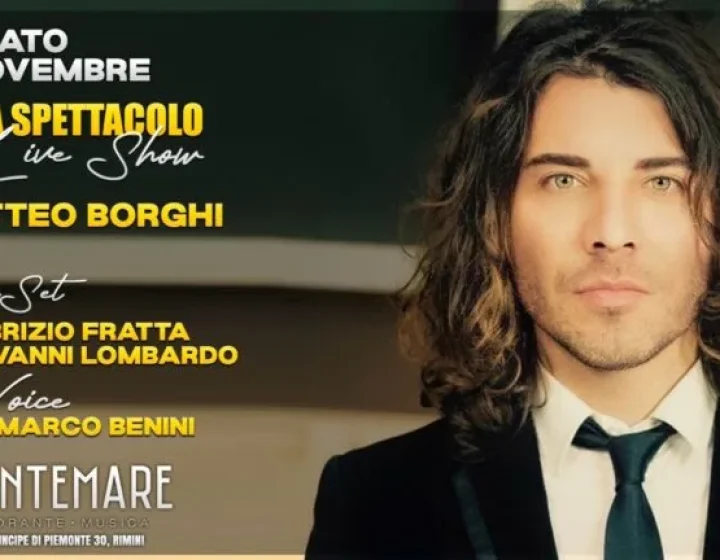 Matteo Borghi   Frontemare Rimini