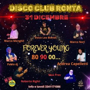 Capodanno 2026 | Disco Club Ronta