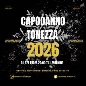 Capodanno Tonezza 2026 | Piano Terra Centro Congressi