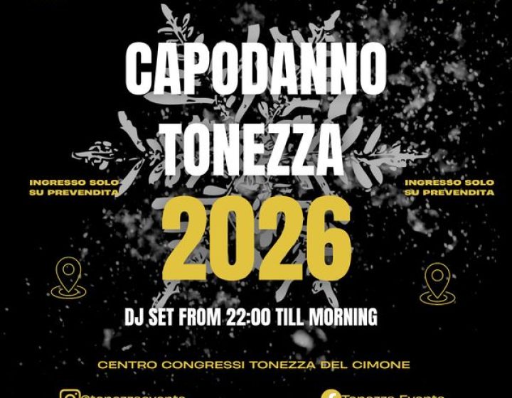 Capodanno Tonezza 2026   Piano Terra Centro Congressi