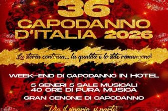 Capodanno D'Italia 2026 - 36° Anniversario | Villa Pigalle