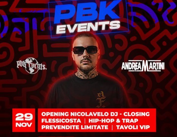 PBK Event ( Trap e Hip Hop)   Discoteca Nordest