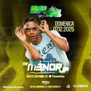 Mc MENOR JP x Baile Experience - Vicenza | YOU Club Vicenza