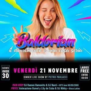 BALDORIAN - IL DIVERTIMENTO PRENDE IL SOPRAVVENTO | Dorian Gray