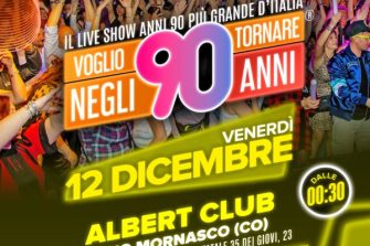 Voglio Tornare Negli Anni 90 | Albert Club