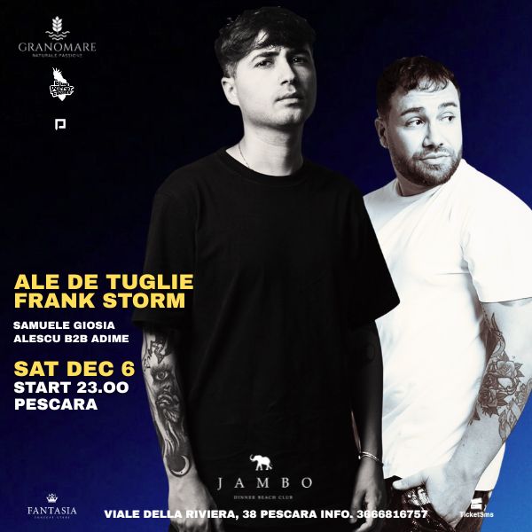 Granomare X Jambo pres. Ale De Tuglie e Frank Storm | JAMBO