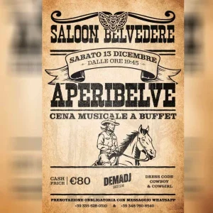 APERI/BELVE 13 Dicembre 2025 | Belvedere disco