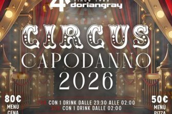 Circus - Capodanno 2026 | Dorian Gray