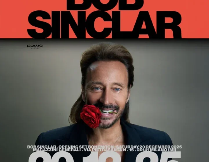 Bob Sinclar IS COMING TO TOWN! Christmas Party @ Magazzini Generali   Magazzini Generali