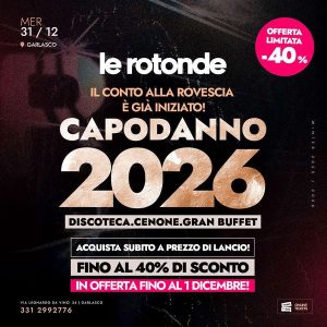 Capodanno Le Rotonde - NYE 2026 | Le Rotonde