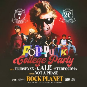 CALI! + FLUOSEXXX + STEREO COMA @ ROCK PLANET | Rock Planet
