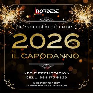 Capodanno 2026 | Discoteca Nordest