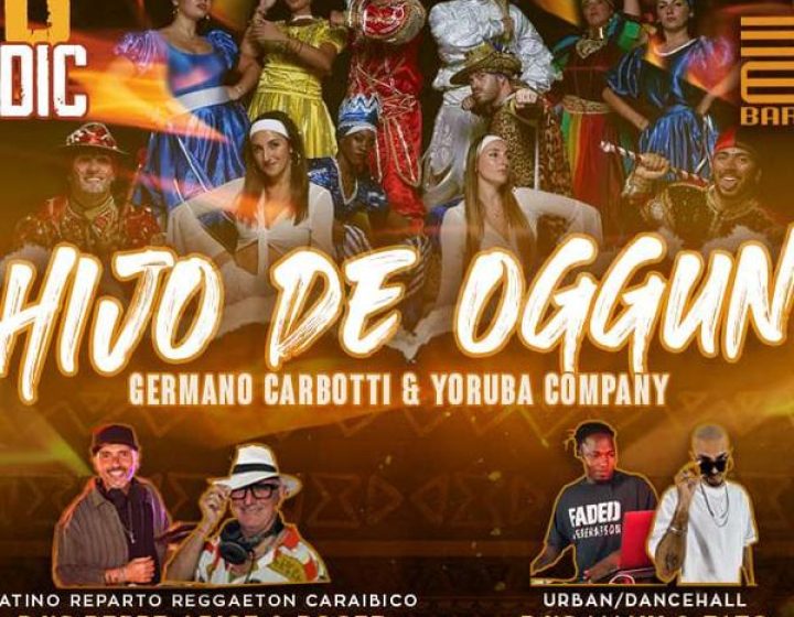 Superevento Mulata - show Yoruba Company con ospiti DJ   Mulata