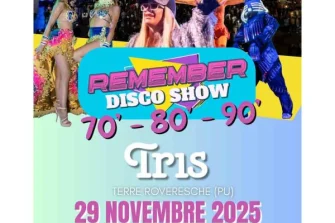 EMEMBER DISCO SHOW – 70’s • 80’s • 90’s @TRIS | Tris Arena