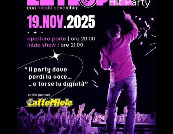 ENTROPIA Hit Party  Magazzini Generali 19 Novembre 2025   Magazzini Generali
