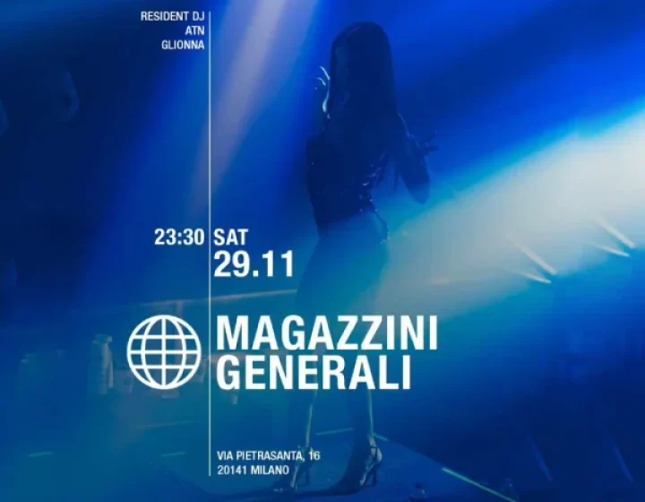 IL SABATO MAGAZZA @ Magazzini Generali 29 Novembre 2025   Magazzini Generali