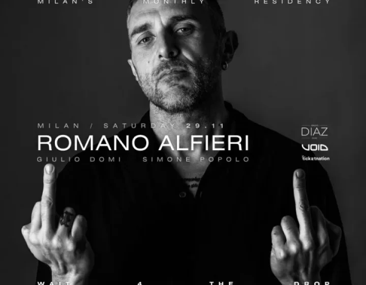 ROMANO ALFIERI @ Spazio Diaz 29 Novembre 2025   Spazio Diaz