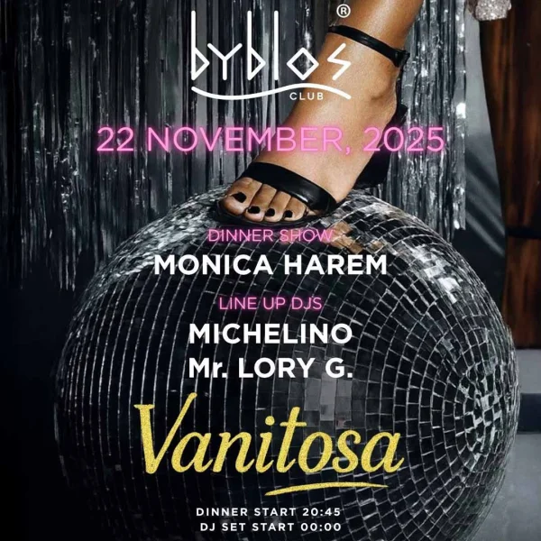 Vanitosa Byblos CLub 22 Novembre 2025 | Byblos Club