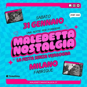 MALEDETTA NOSTALGIA | Fabrique Milano