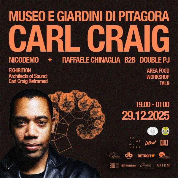 Carl Craig - Museo Pitagora | Museo Pitagora