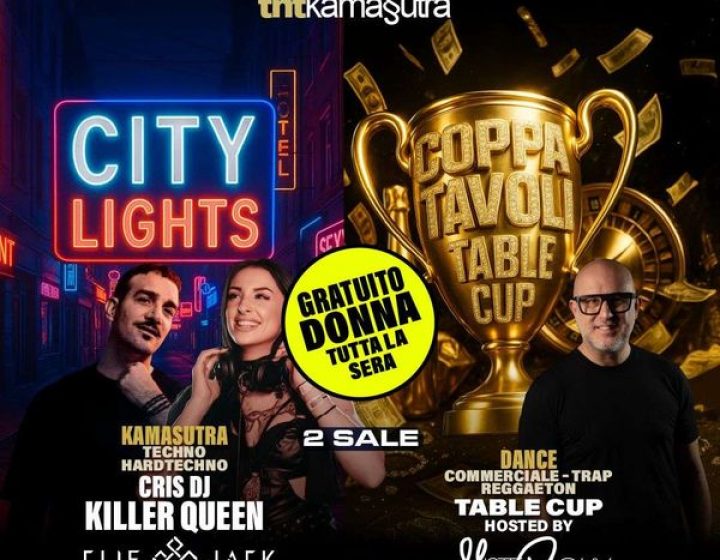 City Lights + Table Cup TNTKAMASUTRA