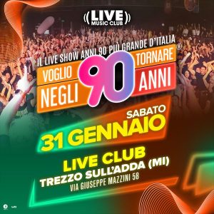 Voglio Tornare Negli Anni 90 | Live Club.