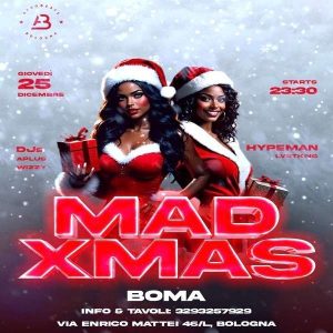Mad Christmas Afrobeat Bologna | BoMa QRoom