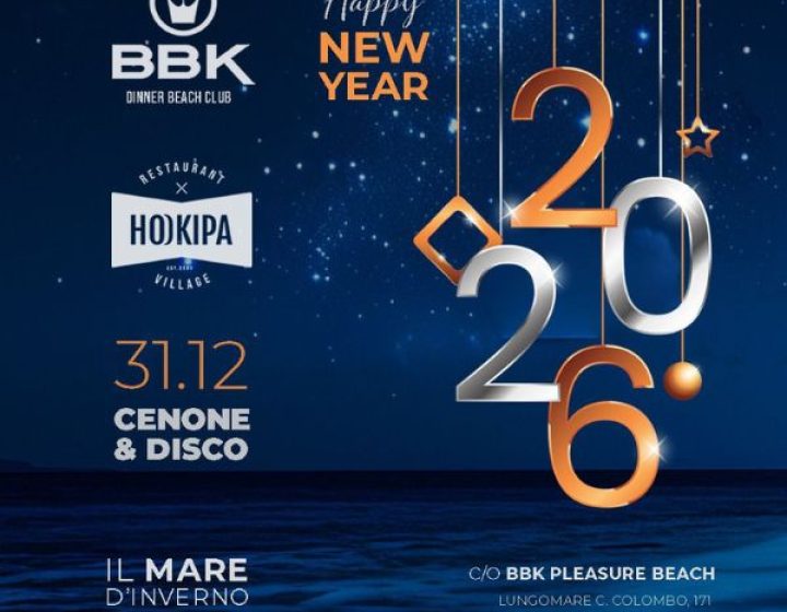 Capodanno 2026 - BBK & Hookipa BBK