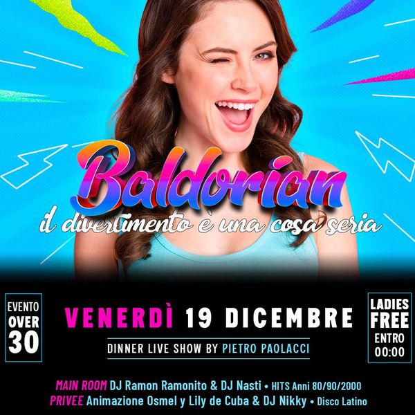 BALDORIAN - LA SERATA CHE METTE IL BUONUMORE | Dorian Gray