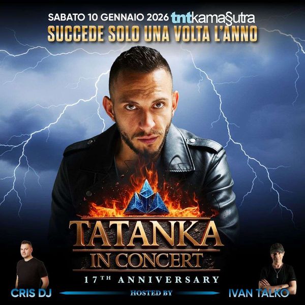 Sabato 10 Gennaio TATANKA In Concert | TNTKAMASUTRA