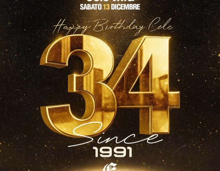 Happy Birthday Cele - 34 Anni Celebrità