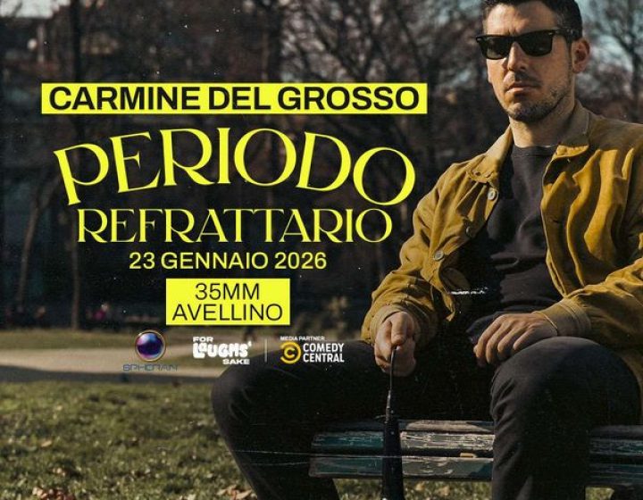 Stand Up Comedy Show - Carmine del Grosso in ''Periodo Refrattario''   35 Millimetri