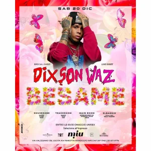 Besame Tour | Special Guest Dixson Wats @ Miu Disco 20 Dicembre 2025 | Miu disco dinner